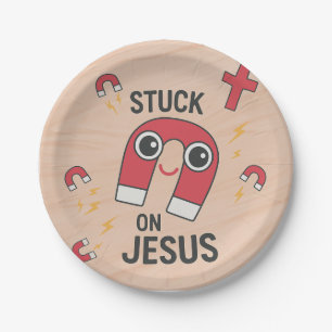 Christian party celebration theme tableware paper plates