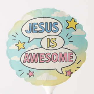 Christian party tableware theme  balloon