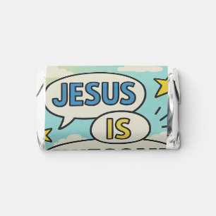Christian party tableware theme  hershey's miniatures
