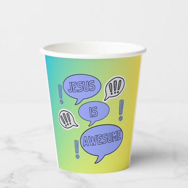 Christian party tableware theme  paper cups (Front)