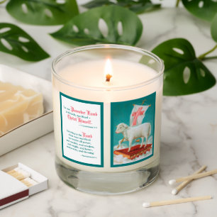 Christian Paschal Lamb / Agnus Dei Easter Scented Candle