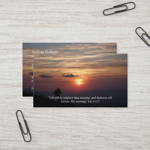 Customizable Christian - Business Card