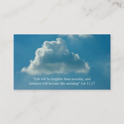 Customizable Christian - Business Card