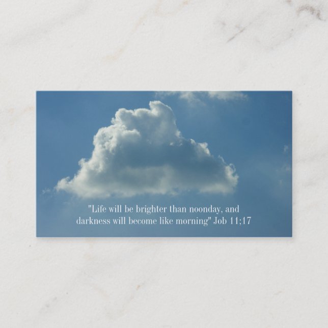 Christian | Pastor | Priest Business Card (Front)