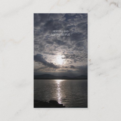 Customizable Christian - Business Card