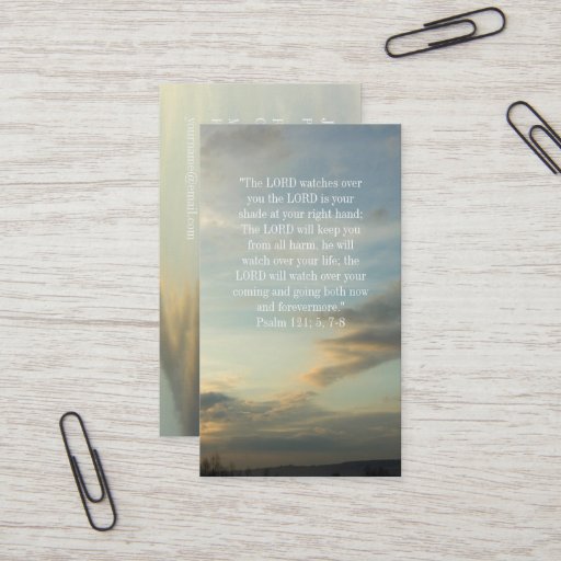 Customizable Christian - Business Card