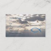 Christian | Pastor | Priest Business Card (Back)