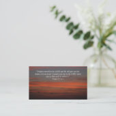 Christian | Pastor | Priest Business Card (Standing Front)