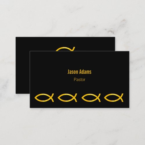 Christian  Pastor  Priest Business Card