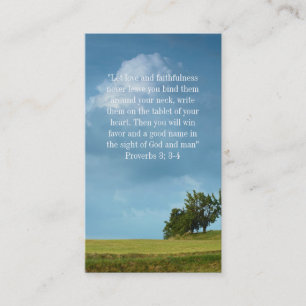 Christian Pastor Priest Business Card