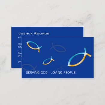 Christian | Pastor | Priest Business Card by wierka at Zazzle