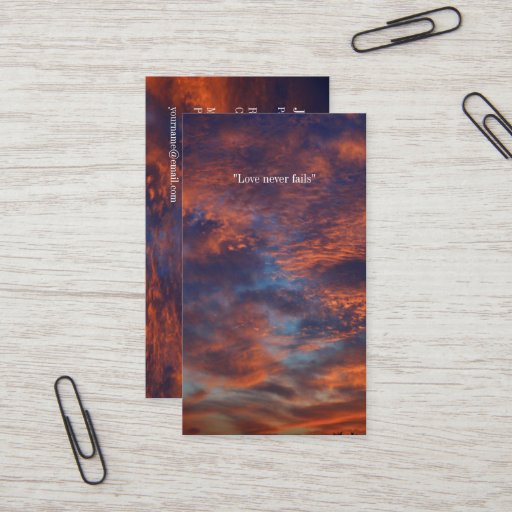 Customizable Christian - Business Card