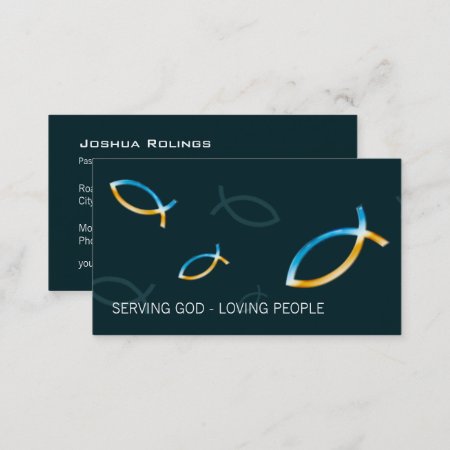 Christian | Pastor | Priest Business Card