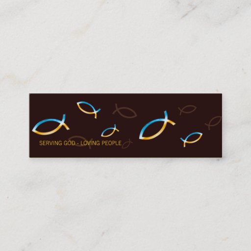 Customizable Christian - Business Card