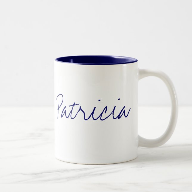 Christian, Patricia Two-Tone Coffee Mug (Right)