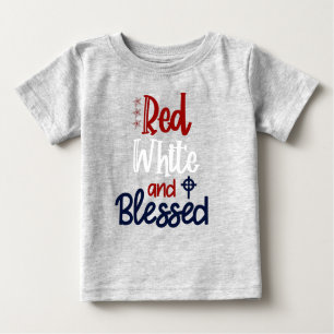 Christian Patriotic Blessed 4th July T-Shirt