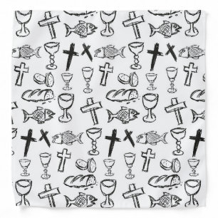 Christian Pattern Bandana