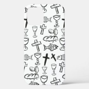 Christian Pattern iPhone 12 Case