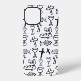 Christian Pattern iPhone 12 Case