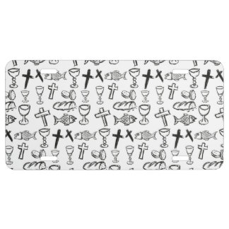 Christian Pattern License Plate