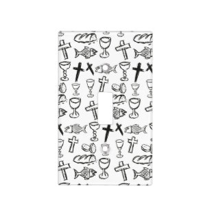 Christian Pattern Light Switch Cover