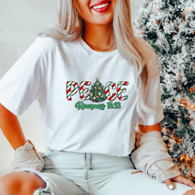Christian Peace Christmas T-Shirt (Creator Uploaded)