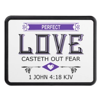 Christian Perfect Love Hitch Cover