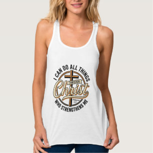 Christian Philippians 4_13 Vintage Quote Shirt Des