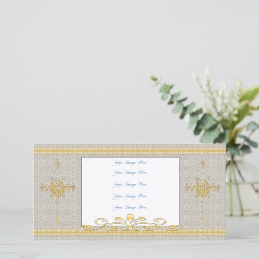 Christian Photo Card (Standing Front)