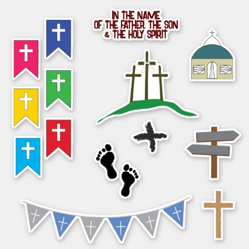 Christian Pilgrim  Sticker