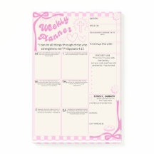 Christian Planners Christian Post-it Notes Girly 