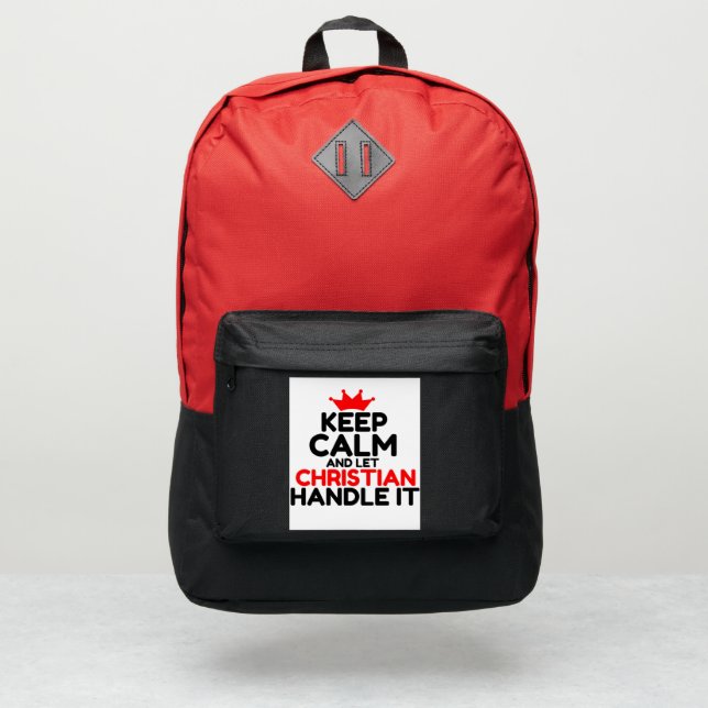 CHRISTIAN PORT AUTHORITY® BACKPACK (Front)