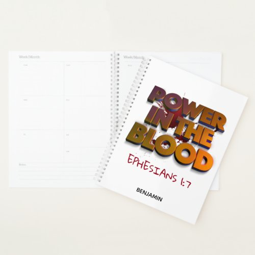 Christian power in the blood salvation message planner
