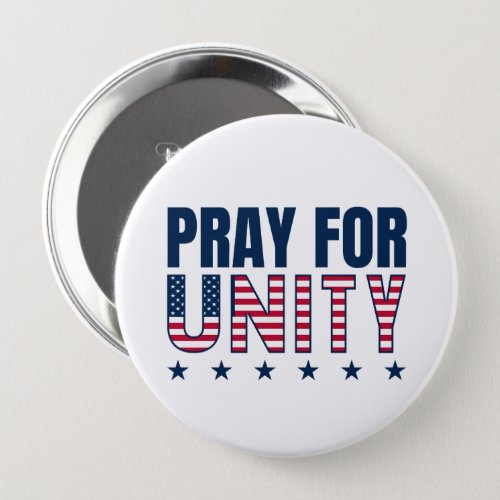 Christian PRAY FOR UNITY USA Day of Prayer Button