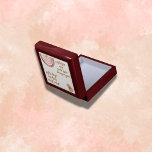 Christian Prayer for kids Brown & Pink | Gift Box<br><div class="desc">Monogrammed for you to insert your own prayer if you so choose,  gift box. This cute boho theme with a pink rainbow,  and brown text on a white background,  states,  Dear Jesus,  help me sleep tight,  and wake up with your love so bright!</div>