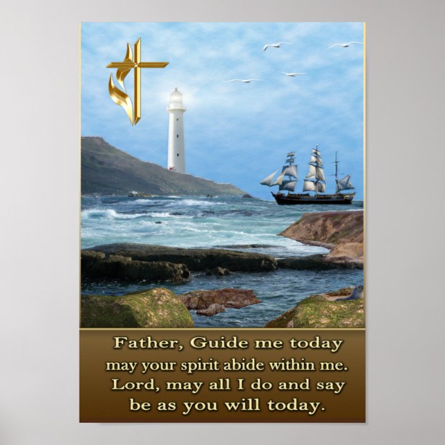 Christian prayer poster (Front)