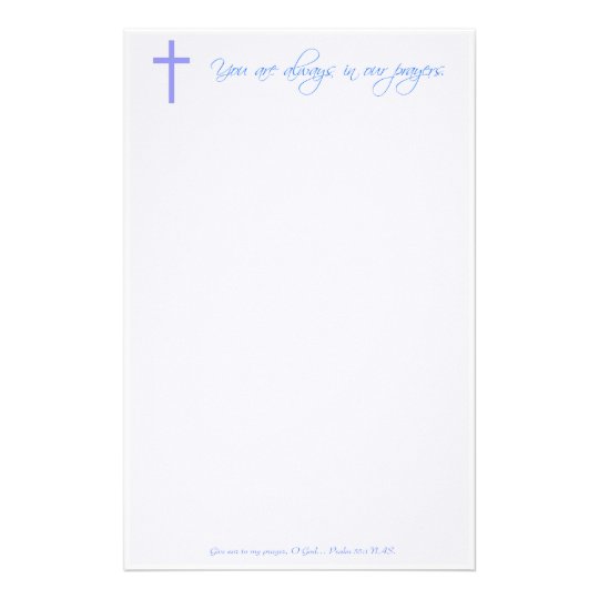 Christian Prayer Stationery | Zazzle.com