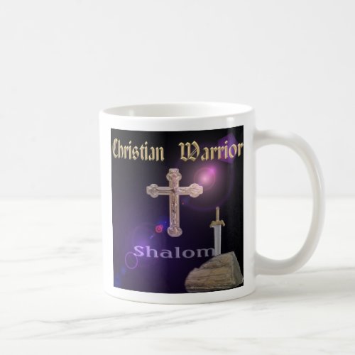 Christian prayer warrior mug