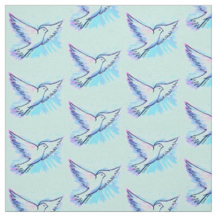 Christian Prayer Works Fabric