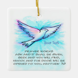 Christian Prayer Works Ornament