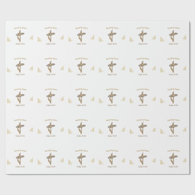 Christian Prayer  Wrapping Paper (Flat)