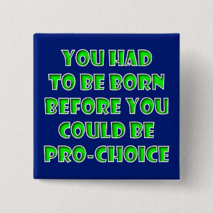 Christian Pro-Choice Anti-Abortion Choose Life Button