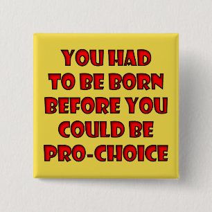 Christian Pro-Choice Anti-Abortion Choose Life Button