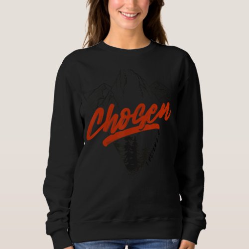 Christian proverb chosen men women matching team sweatshirt