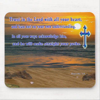 Christian Proverbs Mouspead Mouse Pad