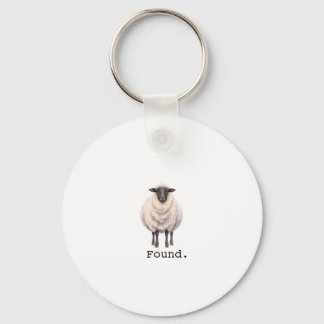 Christian Psalm 23 Lamb Keychain