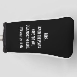 Christian Putter Cover Funny Father's Day Gift