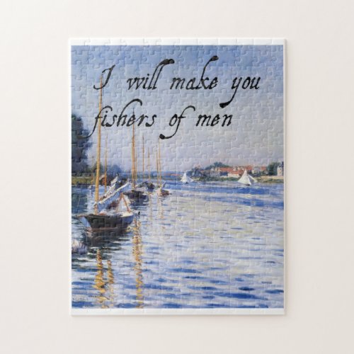 Christian puzzle  I will make you fishers of men