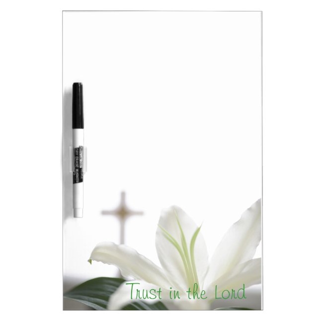 Christian Quote Dry Erase Board (Front)