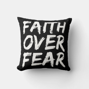 Christian Quote Gift Bible Verse Saying Mens Faith Throw Pillow
